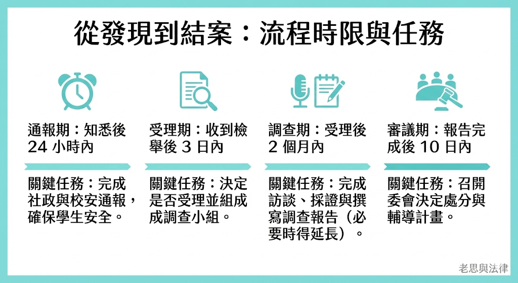 不當管教通報流程表